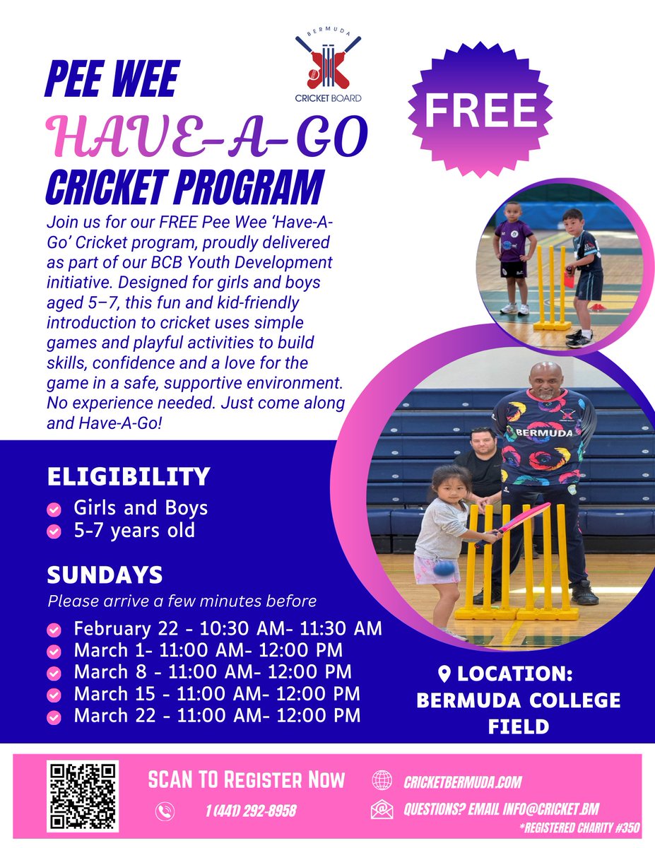 Bermuda Cricket Board tweet media