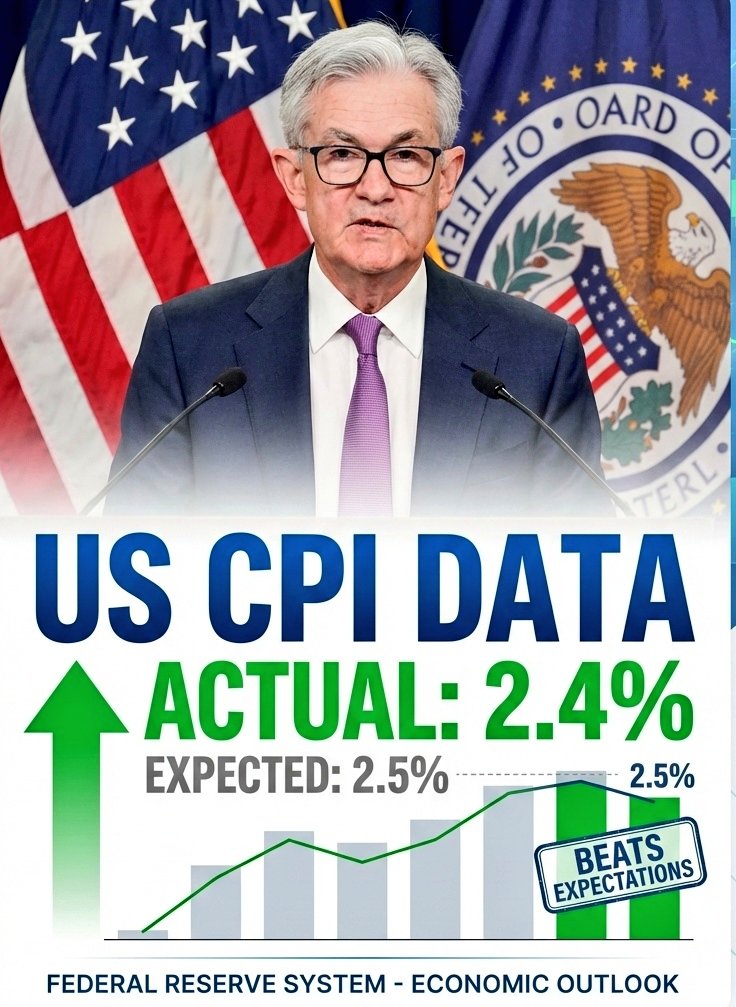 🚨 BREAKING: US CPI DATA OUT! 📊 🇺🇸 US CPI DATA CAME IN AT 2.4% EXPECTED ...