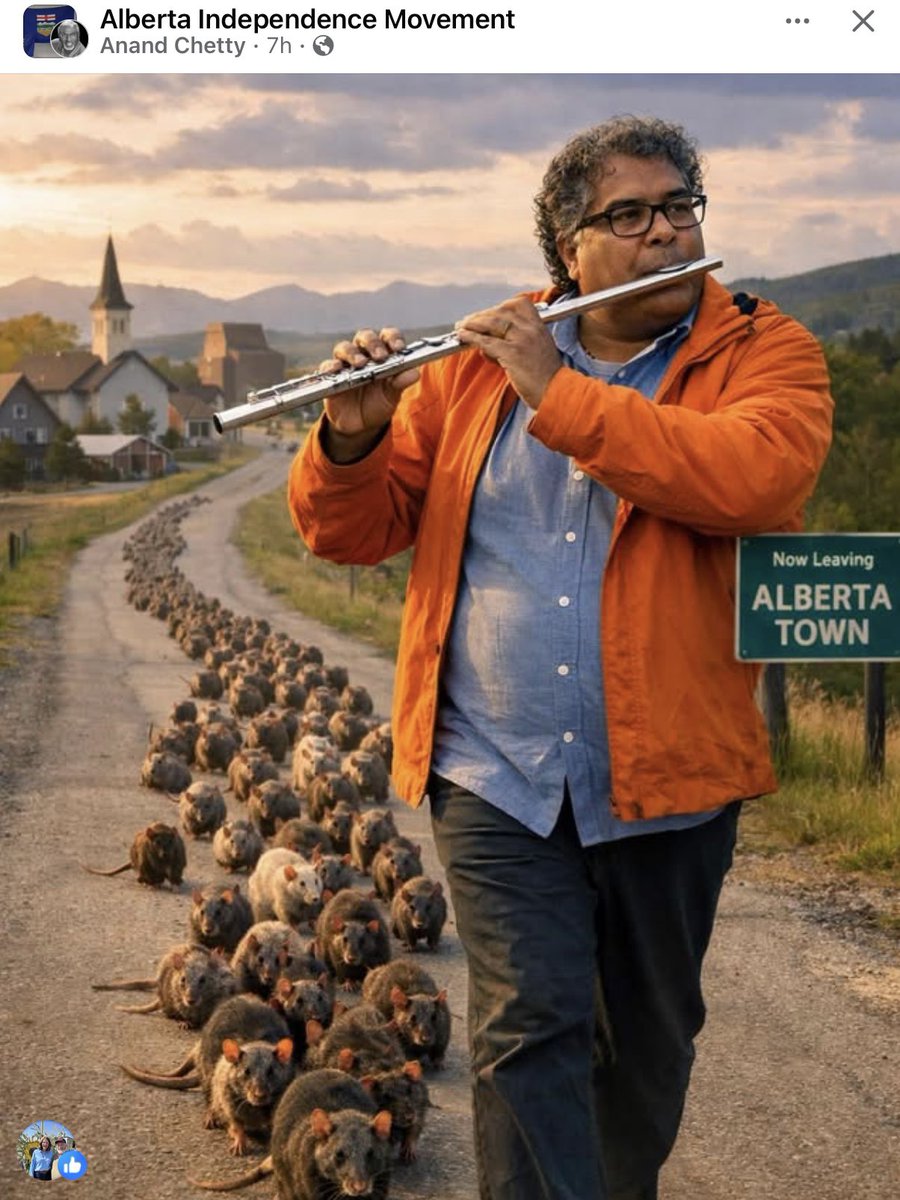 I came across this little gem on Facebook. 
Goodbye <a href="/nenshi/">Naheed Nenshi</a> , take your rats with you
Let’s keep Alberta rat free !