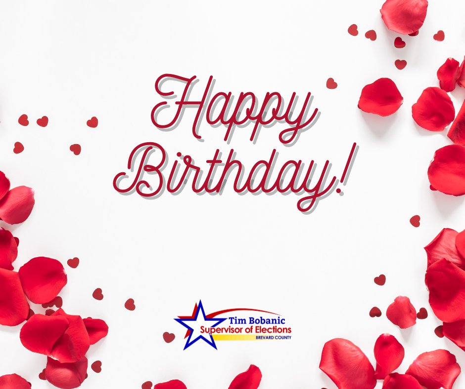 🥳HAPPY BIRTHDAY to the 69 pre-registered voters who turned 18 this week and became active registered voters! 📬Check the mailbox for your official Voter Information card, mailed from my office.🇺🇸