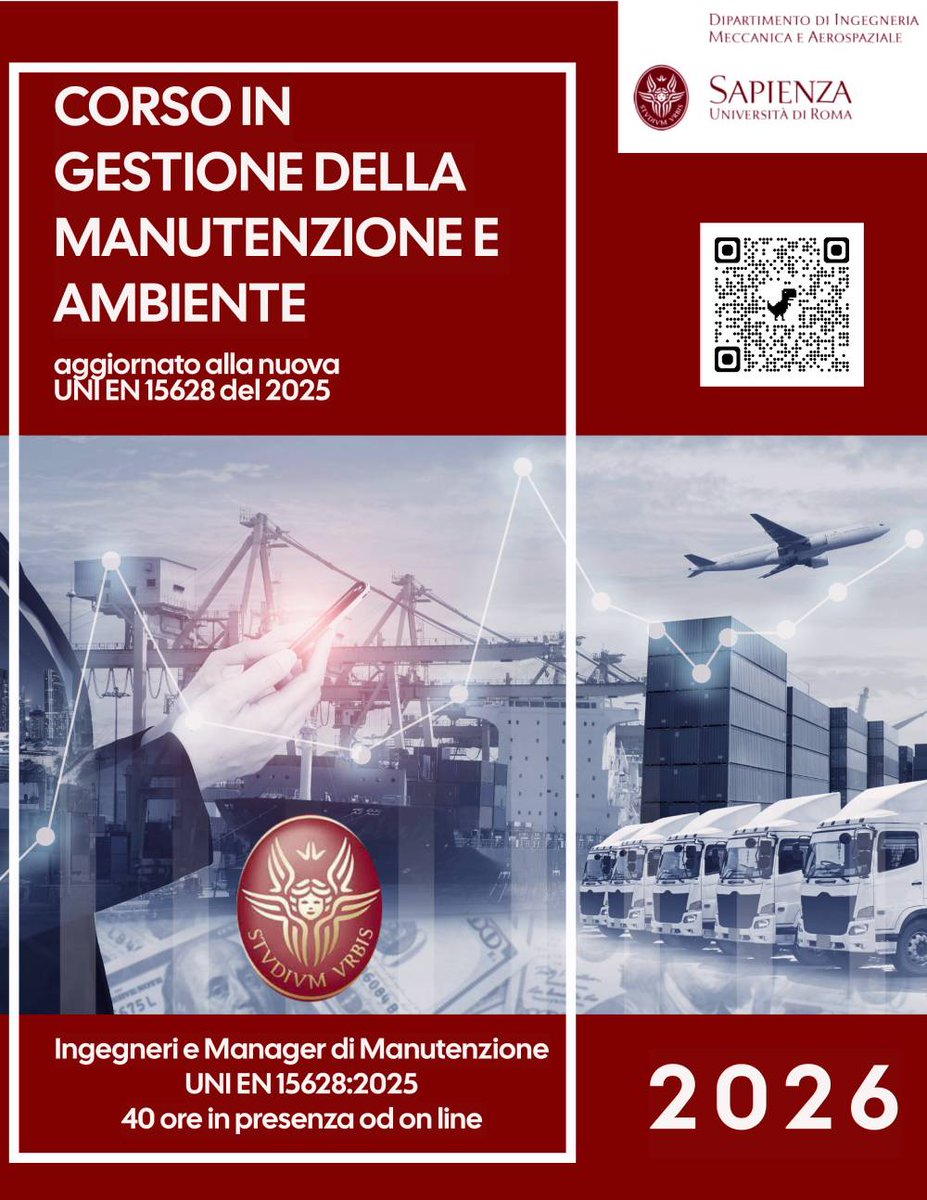 lorenzofedele's tweet photo. Il sito del corso GeMan (https://t.co/X4iycGzLZi) è temporaneamente off-line.
A breve sarà pubblicato il bando 2026: https://t.co/w75NBpqay1
Le iscrizioni saranno aperte fino al 1 maggio 2026.
Ulteriori informazioni: https://t.co/PjHgqk9hGP... https://t.co/5Q3FNcxzQB