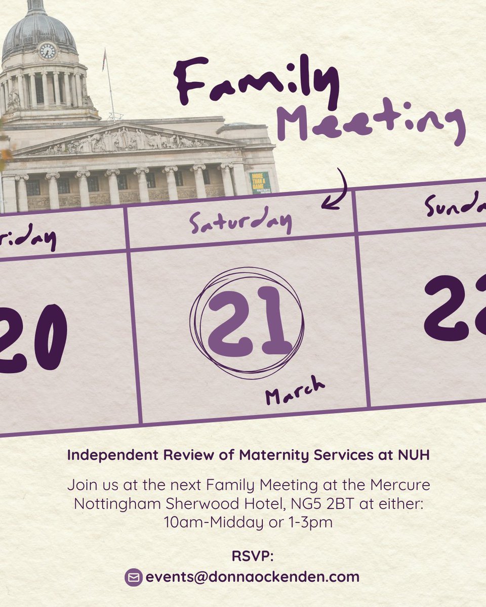 Independent Maternity Review NUH Trust tweet media