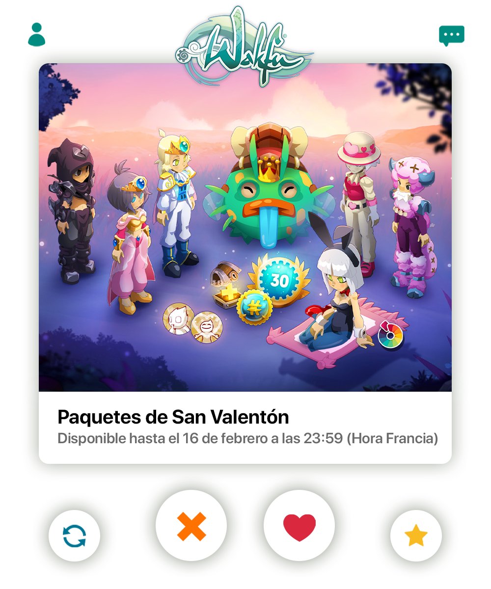 WAKFU_ES's tweet photo. 🩷 ¡Los Packs San Valentón están de vuelta en la tienda de #WAKFU, y es un match perfecto! 

Aprovéchalos hasta el 16 de febrero a las 23:59 (Hora Wakfu)

🛒 https://t.co/orAKalYED4 https://t.co/vqdQ74mu1x