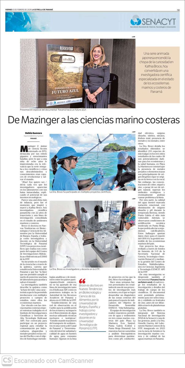 Senacyt Panamá tweet media