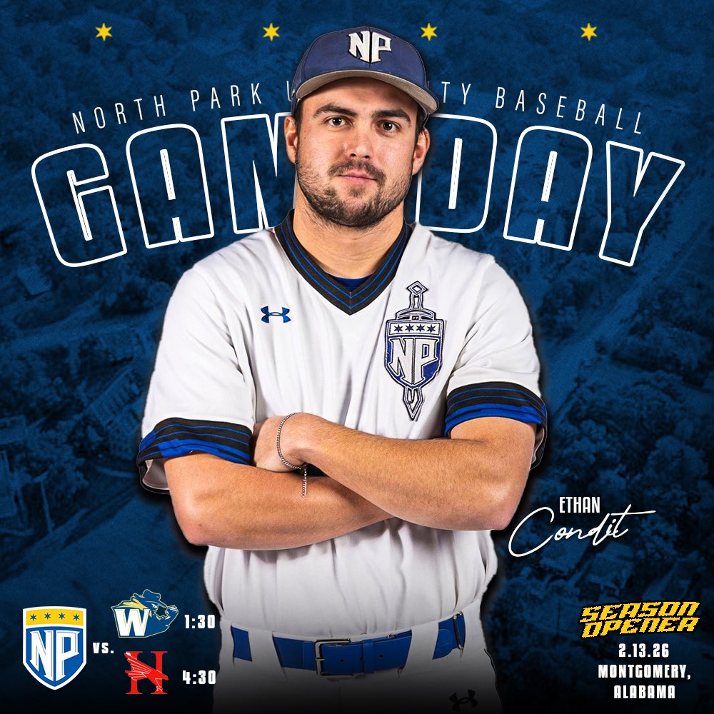 North Park Baseball opens their season down south today with an afternoon doubleheader in Alabama!
<a href="/npubaseball/">NPU Baseball</a>