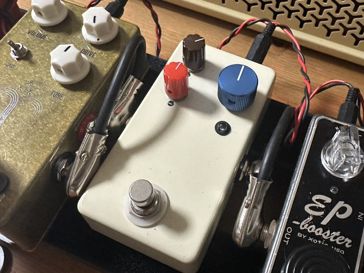 Tommy's Effectsさん謹製BLUES BRAKERクローンが届きましたので早速音