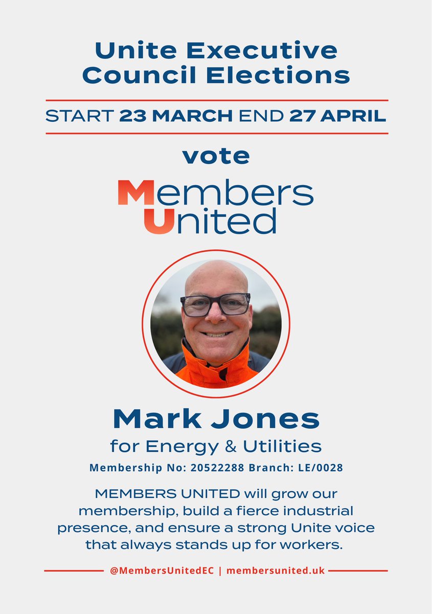Mark Jones (Energy & Utilities - Unite the Union) tweet media