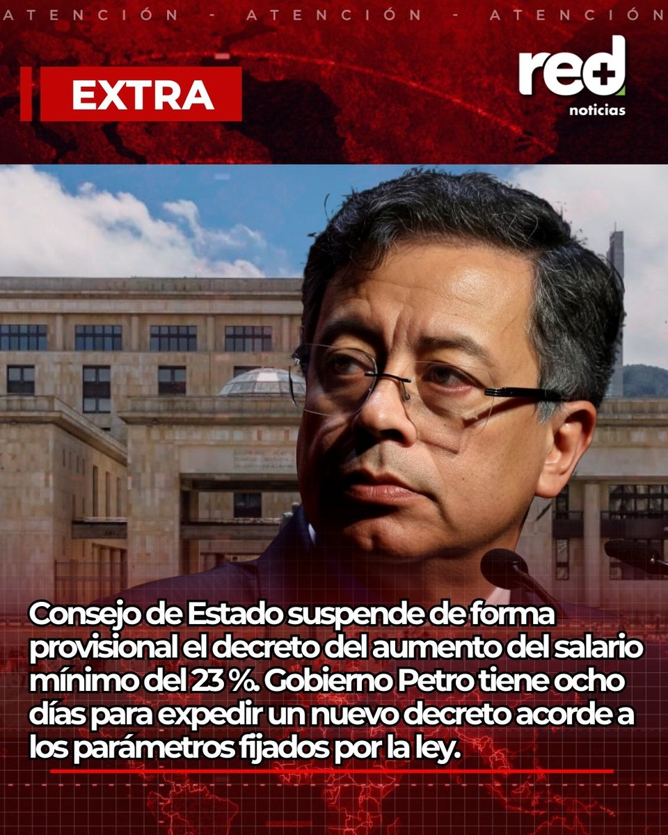 #EXTRA | Consejo de Estado suspende provisionalmente el decreto del ...