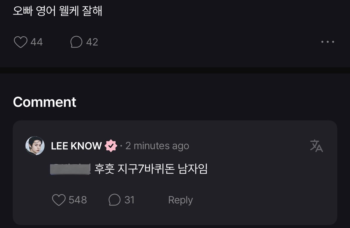 "oppa why's your english so good" 

🐰 hoho i'm a man who's been around the world 7 times