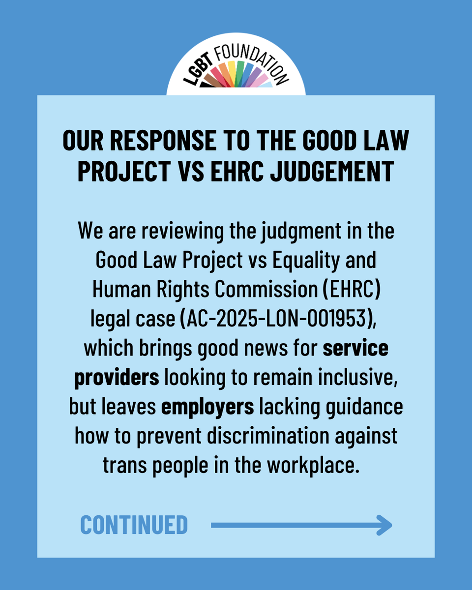 LGBT Foundation tweet media