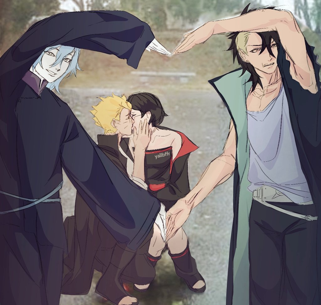 yallbffr's tweet photo. Happy Valentines💝🌟team7!! #borutotbv #borusara https://t.co/ZpAO20n8Nh