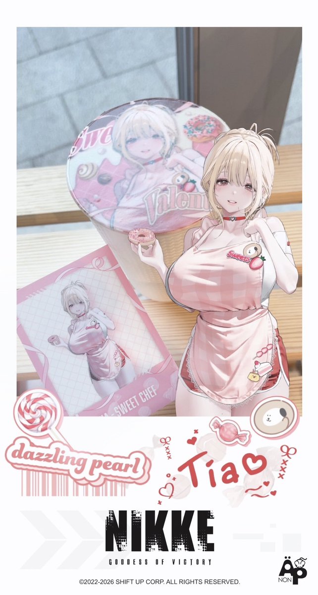 ティアちゃん、、( ◜ᴗ◝)🫶🏻

#NIKKE #ニケ #メガニケ #メガニケストア東京 #SWEETVALENTINEFAIR