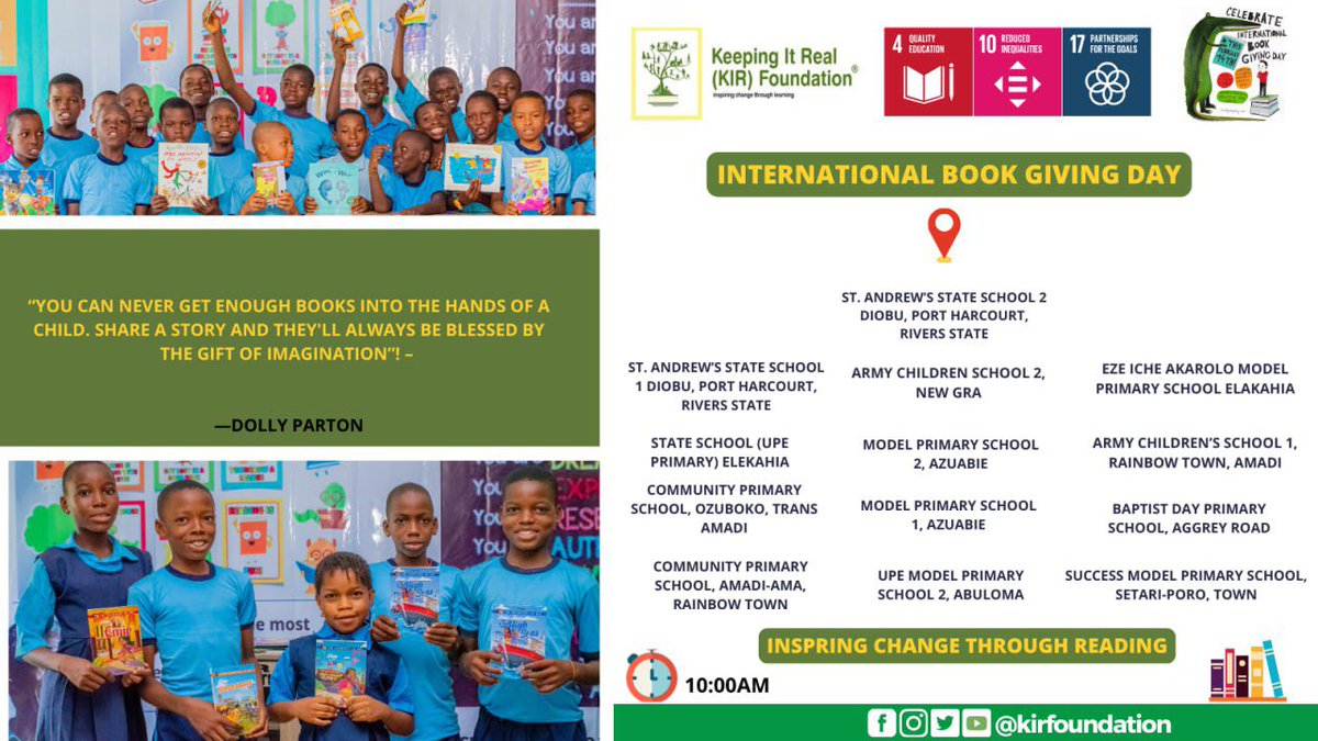 Keeping It Real Foundation tweet media