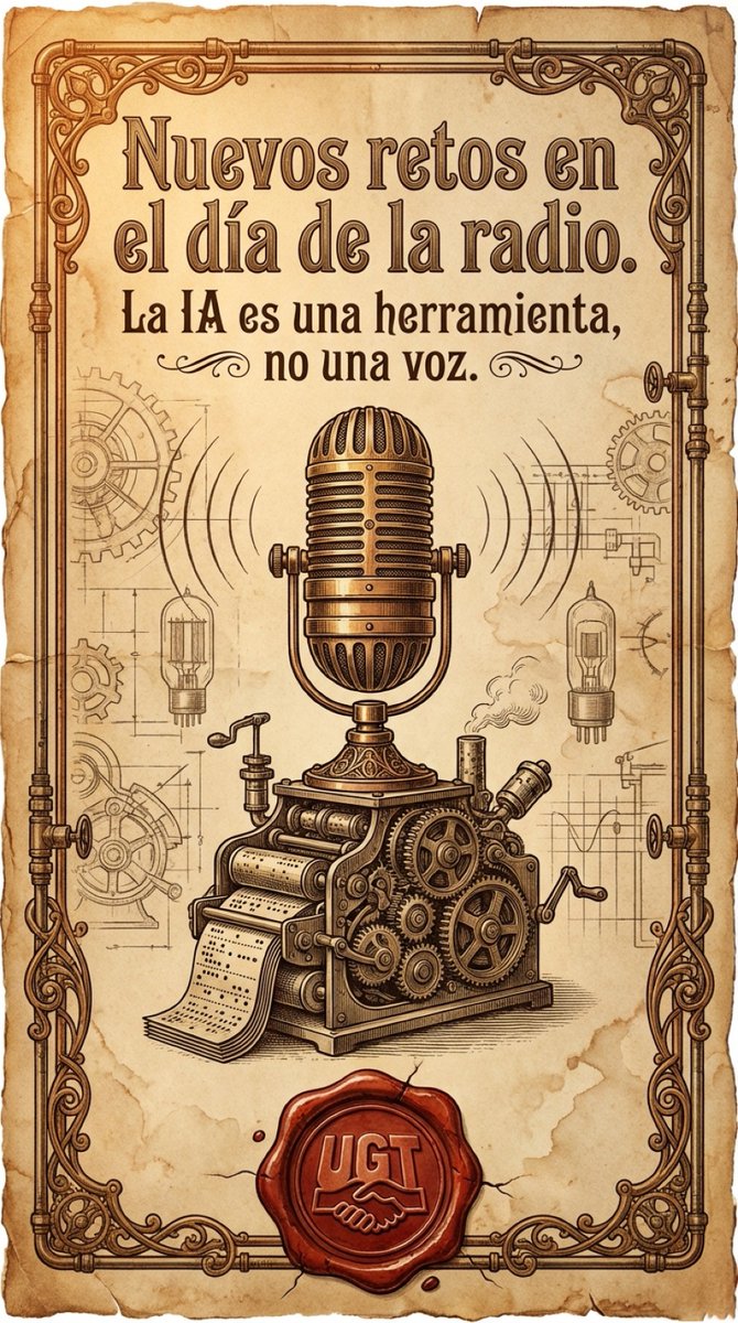 Hoy, #DiaMundialdelaRàdio  queremos  reconocer su papel como espacio de información, libertad de expresión y diálogo social. La radio sigue siendo fundamental , cercana,  y está más vigente que nunca
Gracias a todxs lxs profesionales que lo hacéis posible. 📻