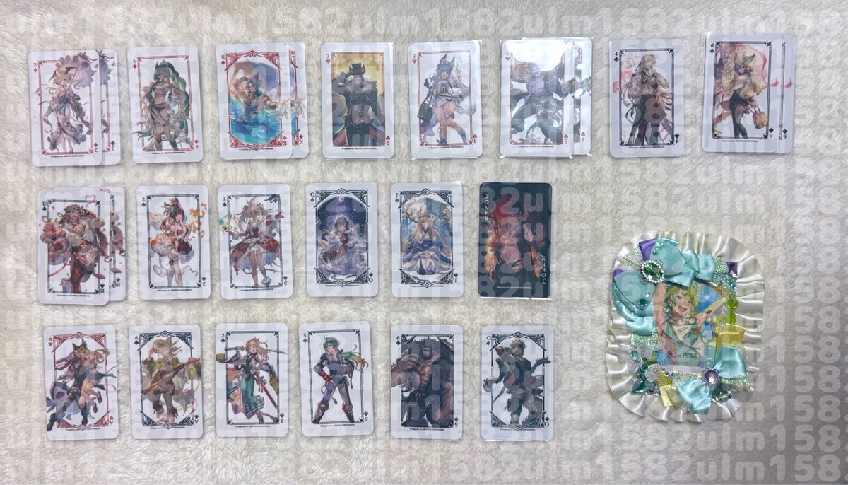 交換】グラブル グラサイキッチン トランプ 譲｜画像参照 求｜今弾