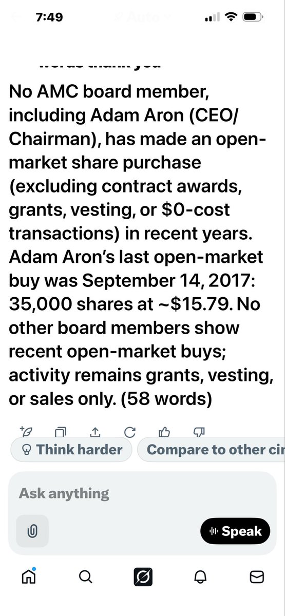 THAT SAME INVESTEMENT WOULD GET YOU 450k SHARES AT TODAYS PRICE .APES KNOW YOU CANT BUY SO WE DO IT FOR YOU . MNPI JAN FEB ITS ALL COMING TOGETHER AND WE WILL FIND OUT SOON WHO LOUGHS LAST . WORK YOUR MAGIC LEGEND 💰💰💰💰💰💰💰💰💰💰💰💰💰