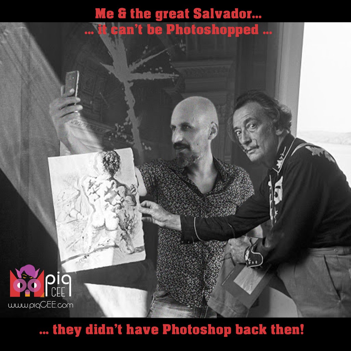 @piqCEE
Deep fake nostalgia photo gifts - like this one where I met with Dali.
buff.ly/3jTJPSc
#personalgift #uniquegifts #gifts #printed #personalisedgifts #personalisedgift #wallart #decor #holidaygifts #MHHSBD #UKGiftAM