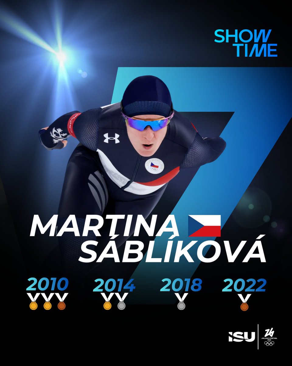 ISU_Speed's tweet image. From Torino to Milano 🇮🇹 

Martina Sáblíková 🇨🇿 closed her Olympic journey in the 5000m in Milano, ending one of speed skating’s most remarkable careers amid emotion, gratitude, and a standing ovation. 🫶 

#Olympics #WinterSports #WinterOlympics #ISUShowtime #MilanoCortina2026…