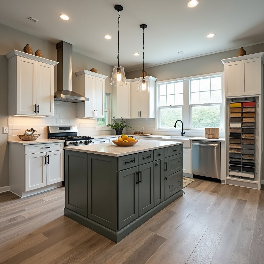 capitolbuilders's tweet image. Two quick upgrades that boost resale in Central Virginia: optimize kitchen workflow with a prep zone and pull-out storage, and install durable, stylish flooring plus energy-efficient windows for lower bills. wix.to/id98buz 🔨🏡 #CentralVA #HomeValue