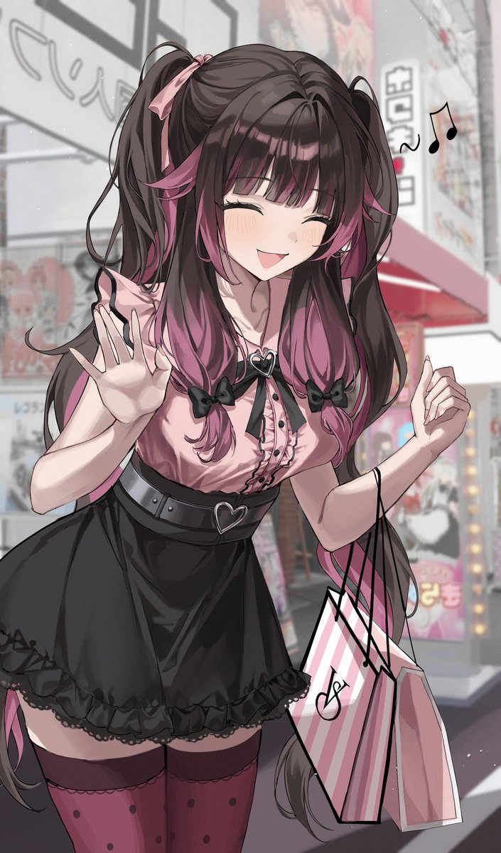 ショッピングに行こう〜
#原神 #Columbina