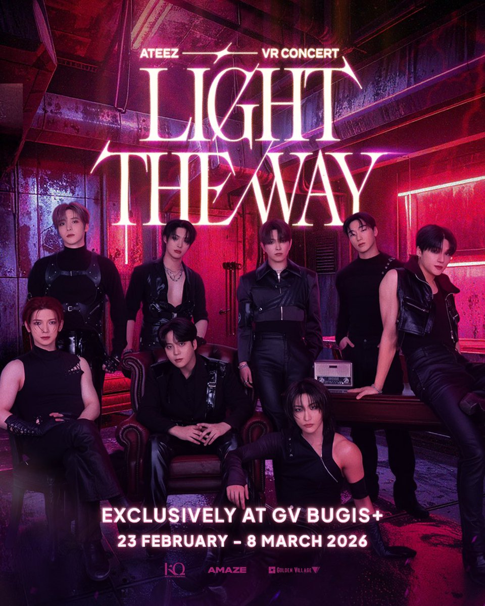 HallyuSG's tweet photo. Want to catch @ATEEZofficial’s upcoming VR concert #LightTheWay in Singapore? 

We’re giving away 5 pairs of tickets to the preview screening happening on 22 Feb, so simply:

1️⃣ Follow us and @GVMovieClub on X.
2️⃣ Tell us why you should win!

Good luck! 🤩

#ATEEZ #에이티즈 https://t.co/9YaKuANdkV
