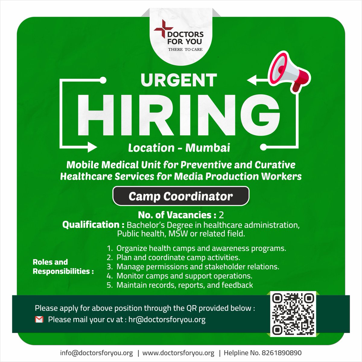 Doctors For You tweet media