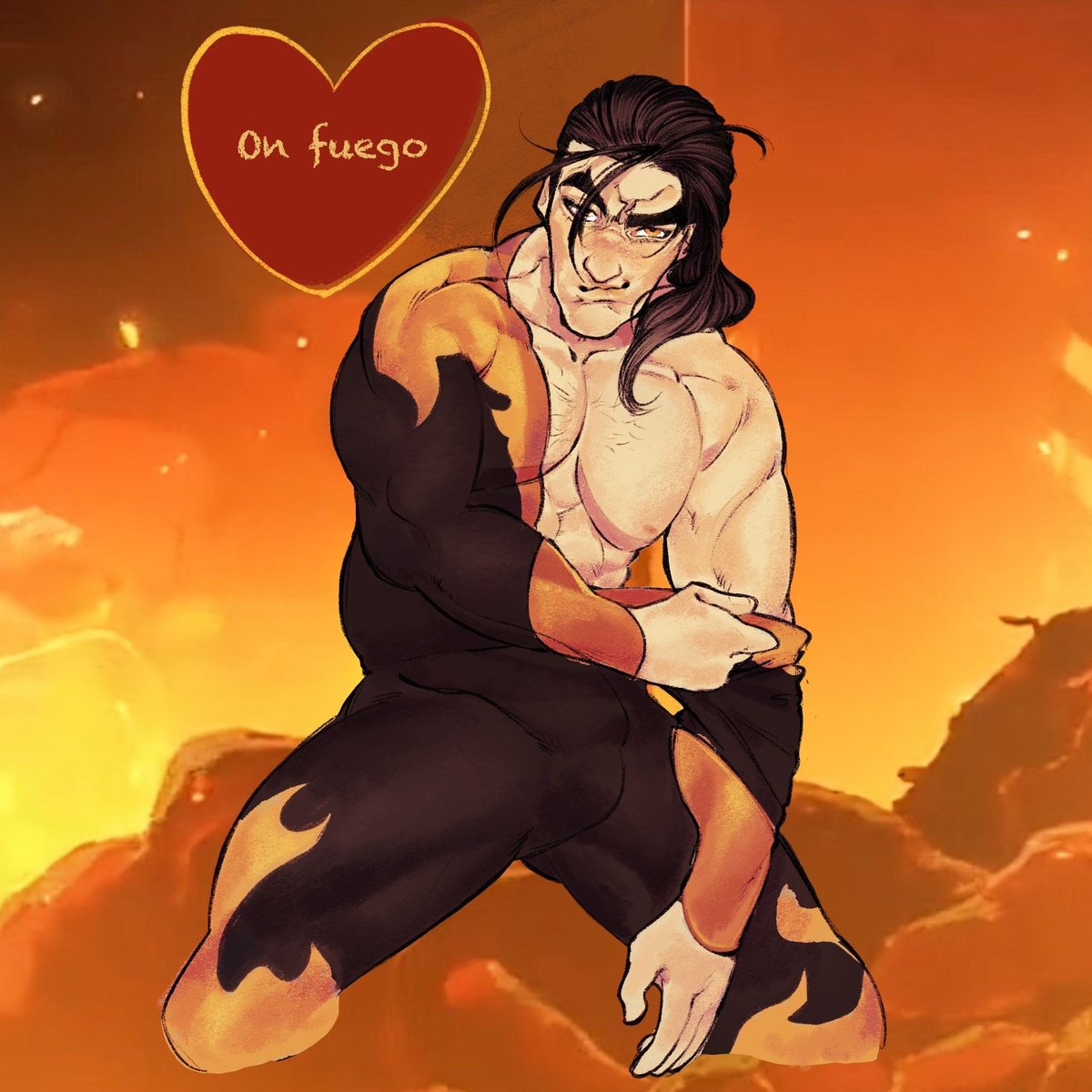 I trashed my own comic for this loser! #flambae 

Do we all agree that Flambert's fight could have ended this way easily?