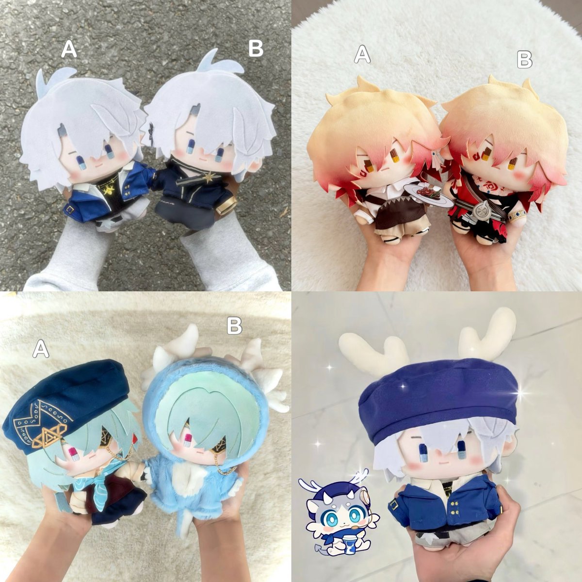 neuvikitty's tweet image. ʚ open pre-σrder ɞ 
꒰ HSR 15cm Official Q Plush Body Doll Clothes ‘New Wardrobe’ Phainon, Mydei, Anaxa ☀️🍷🌿 ꒱

🏷️ Price: IDR 165K~200k
✅ DP: 125k~160k

✔️ All in prices
🚚 shipping from JKT🇮🇩
🌎 WW shipping🆗
📩 DM for σrder! ♡
#warunghsr #スターレイル #HonkaiStarRail