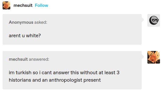 addition of Emre to overwatch is truly beautiful, ive seen tiktok comments fighting over whether he is white, arab, european or mediterranean
evergreen post i swear