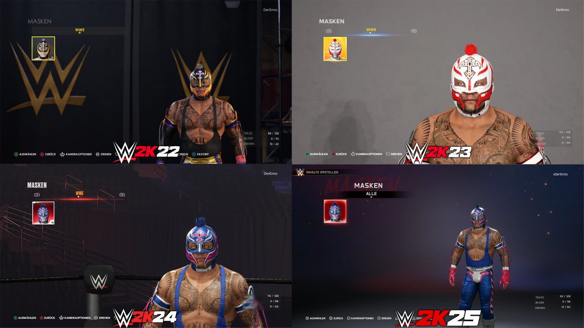 Please tell me <a href="/CornellGunter_/">CornellG</a>, is the streak in #WWE2K26 finally over, that has been going on since 2K22? Can we finally assign all of <a href="/reymysterio/">♛Rey Mysterio❔</a> masks to him again? 🫣