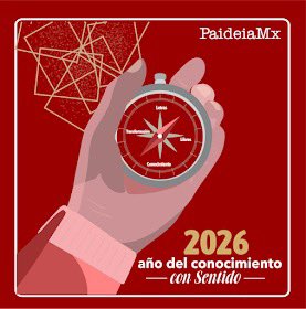 En PaideiaMx asumimos que el conocimiento, para ser verdaderamente transformador, debe tener sentido. 
Por ello, el año 2026 ha sido nombrado Año del Conocimiento con Sentido.

Conoce más 👇

short.do/qDwX0H