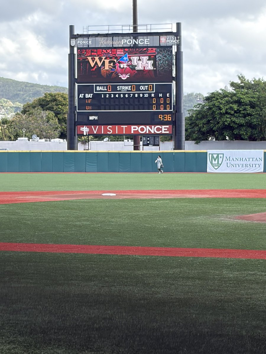 DeacsBraves's tweet photo. Almost time!!! @WakeBaseball #GoDeacs #RakeForest https://t.co/PFU0ufYrDq