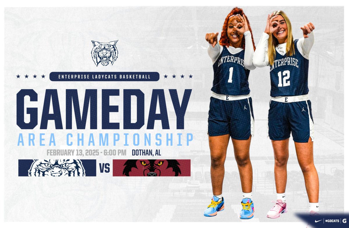 EHSWBB's tweet photo. GAMEDAY‼️🏀

AREA CHAMPIONSHIP

🆚 Dothan
⏰ 6:00
📍 Dothan, AL

Tickets &amp; LiveStream: https://t.co/C1yrfsIuhj

| #GoCats https://t.co/vZGWiasCuJ