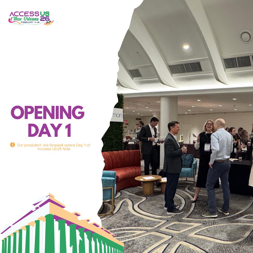 Accessforum_'s tweet photo. Kicking off Access US’26 in New Orleans with a powerful start to Day 1 with Access Forum president Joseph Boswell.

#AccessUS26 #AccessForum #MarketAccess #ThinkLocallyActGlobally #HealthcareAccess NOLA https://t.co/wLCTV3Bv0m