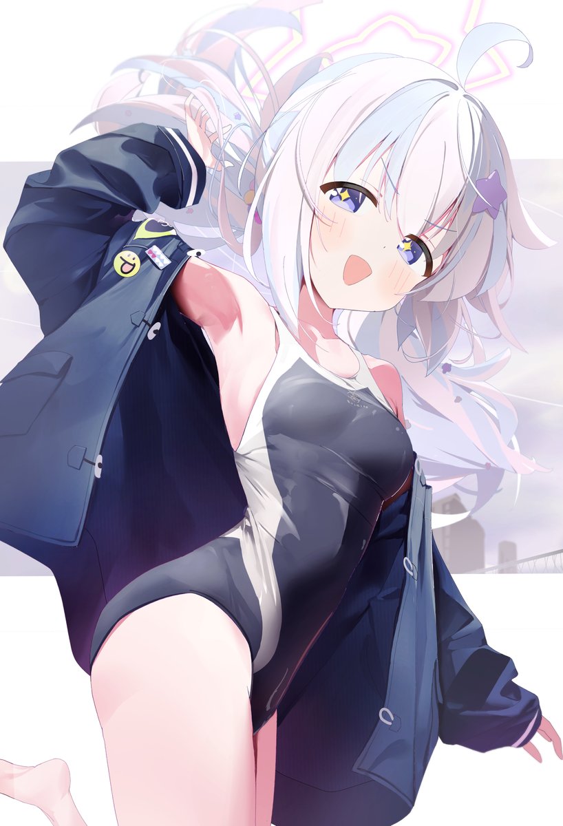 水着レイサ✨
#ブルアカ