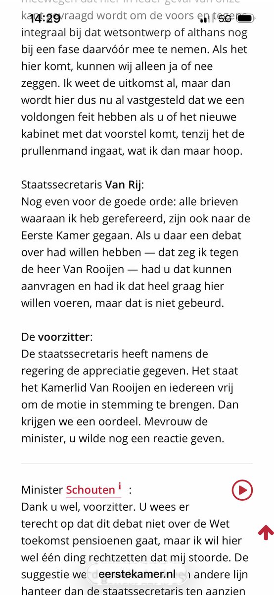 Tweede Kamer steunde Box3 

Lees mijn debat met van Rij:
Hij is verantwoordelijk voor DOORZETTEN onzalige belasting op PAPIEREN winsten 

2 jr na dit debat erkent staatsecretaris Heinen dat

vermogenswinstbelasting wel degelijk UITVOERBAAR is voor BANKEN etc
Maar  pas over 2jr(2)