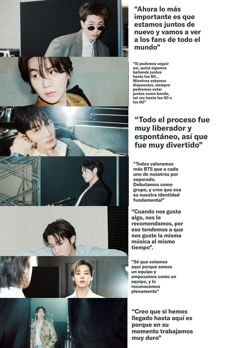 LOS MIEMBROS YA LO DIJERON, BTS ES LO MAS IMPORTANTE, ELLOS DEBUTARON COMO GRUPO Y ES SU ESENCIA!! 🗣️🔥

BTS IS BACK
BTS FOR GQ MAGAZINE 
#BTSxGQMagazine
#BTSxGQ