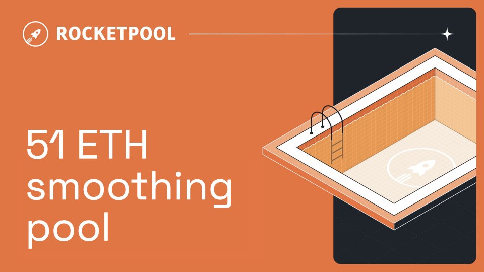 Whether markets are up or down, the smoothing pool keeps earning.

The most recent period was 51 ETH, paid out proportionally among eligible Rocket Pool node operators.

No need to gamble on volatile EL rewards.

It's free to join and there are no fees!