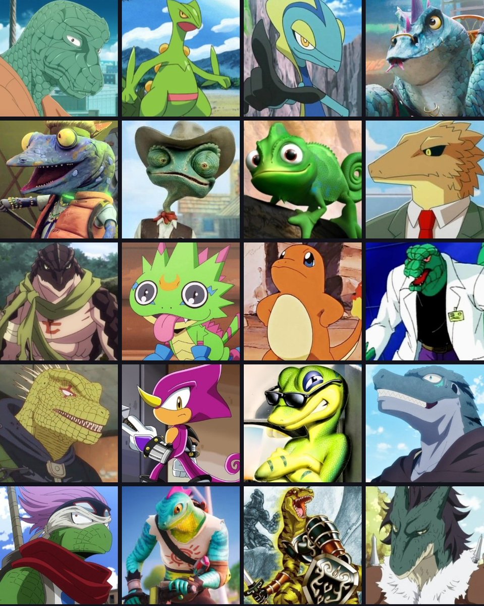 What are your favorite lizard characters here? 🦎