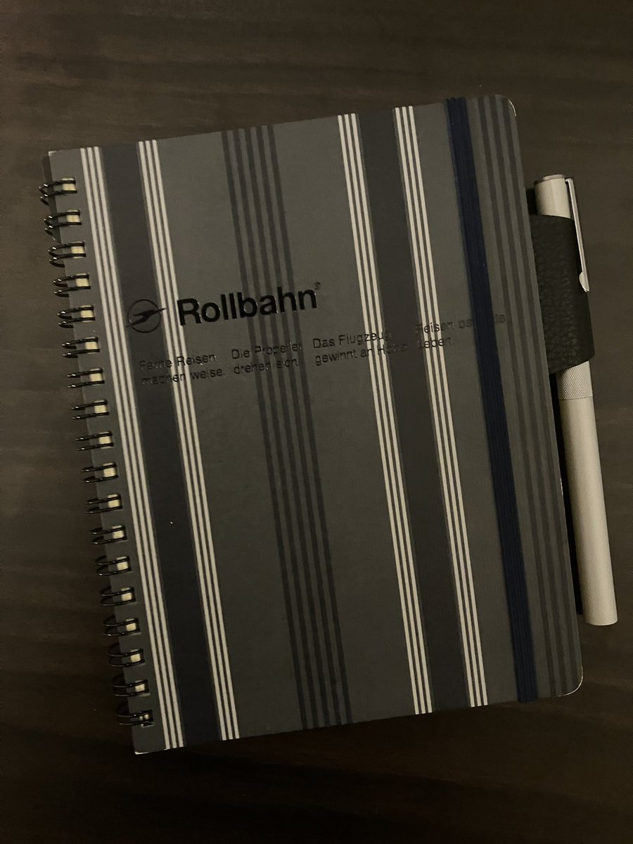 手帳をMDノートからRollbahnに換えた。