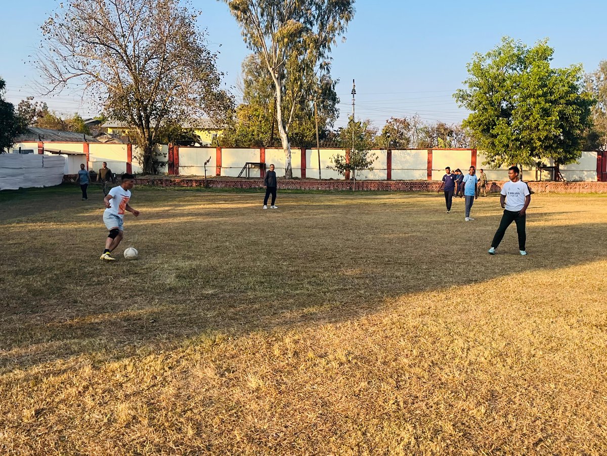 109_Bn_CRPF's tweet photo. Strength in action, spirit in motion.
The bravehearts of 109 Bn #CRPFIndia master the art of balance by blending rigorous duty with sports &amp; physical activities as a key to peak conditioning, stress resilience, and unbreakable team synergy.
#FitForce #ForceBehindTheForce https://t.co/AinEgABIk4