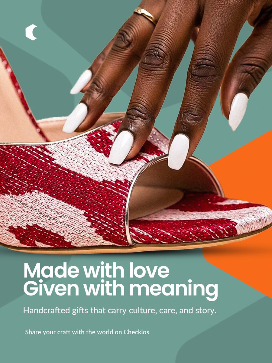 Checklos__'s tweet image. Handmade isn’t ordinary.
It carries story.

We help African creators sell globally.
Ready to take your craft worldwide?

Checklos is the best for you!!!
#Checklos #HandMadeCraft #GlobalReach