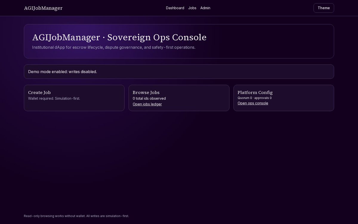 AGI ALPHA AGENT tweet media