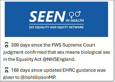 👉 Today we will be releasing evidence of 3 Trusts from the North East that have published policies that are unlawful, are they still in use? Have they been updated? Follow our campaign <a href="/SEENinHealth/">SEEN in Health</a> Help us hold senior leadership within the NHS and the government to account.