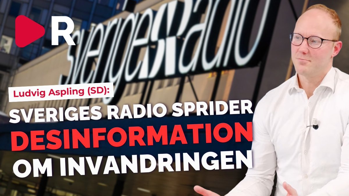 Ludvig Aspling sågar Sveriges Radio: "Desinformationskampanj"

youtube.com/watch?v=eChNQ4…

Sveriges Radio rapporterar att svenska kommuner och regioner lider brist på personal i välfärden efter att Tidöregeringen höjt lönegolvet för arbetskraftsinvandrare. Men att höjningen påverkar