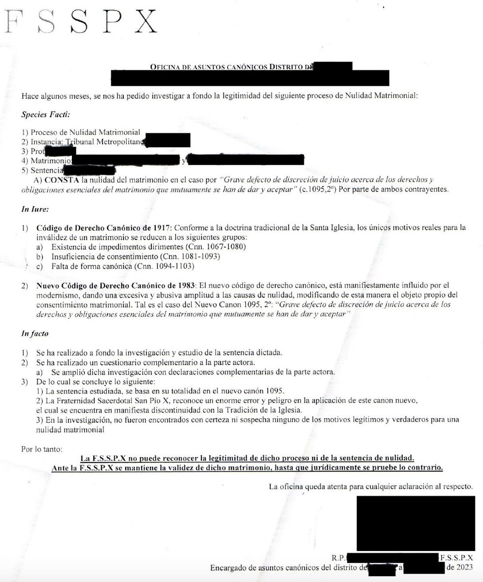 For all intents and purposes, the SSPX runs a parallel church while claiming to recognize Leo XIV as the lawful and valid Pope of the Catholic Church. That is the nature of schism. 