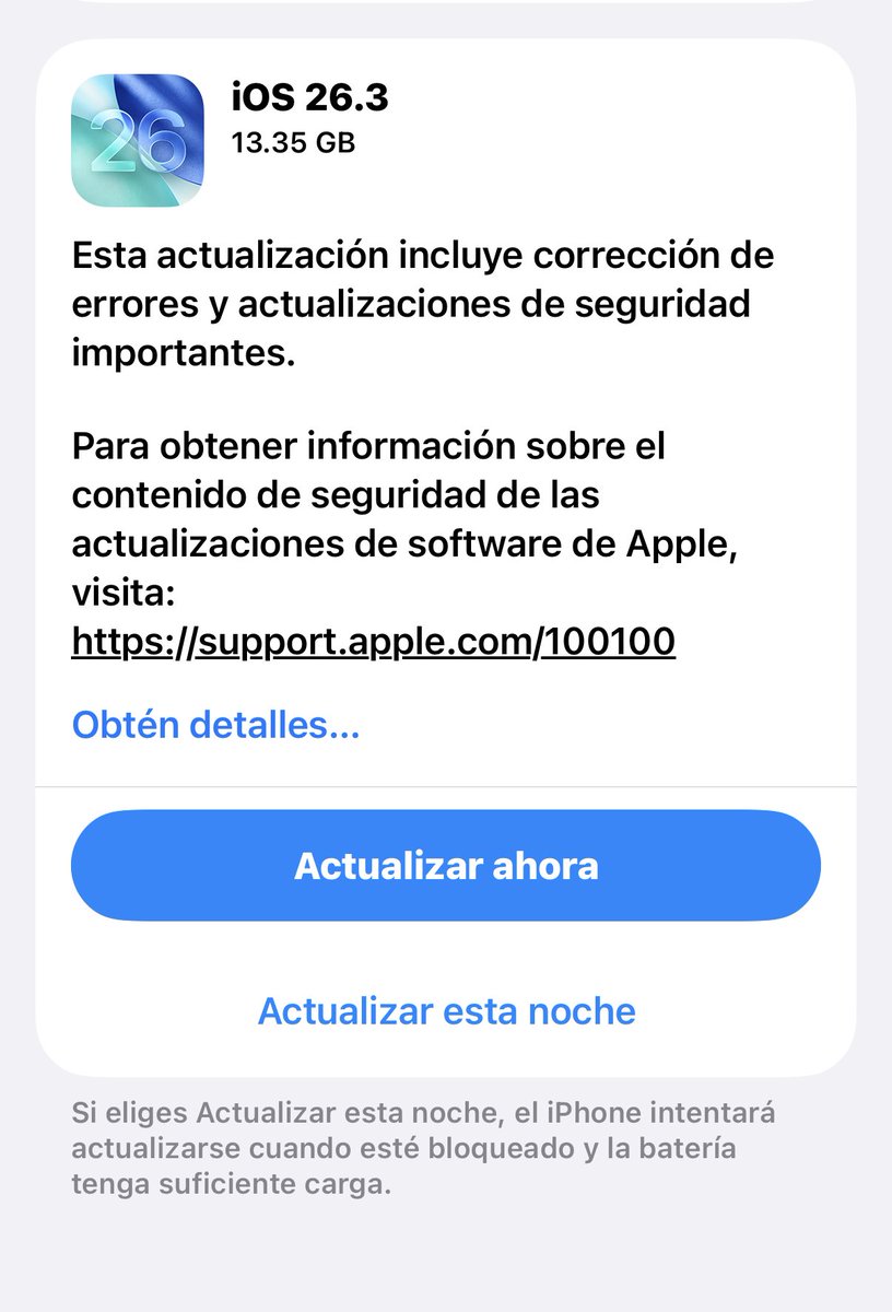 Es momento de actualizar.
