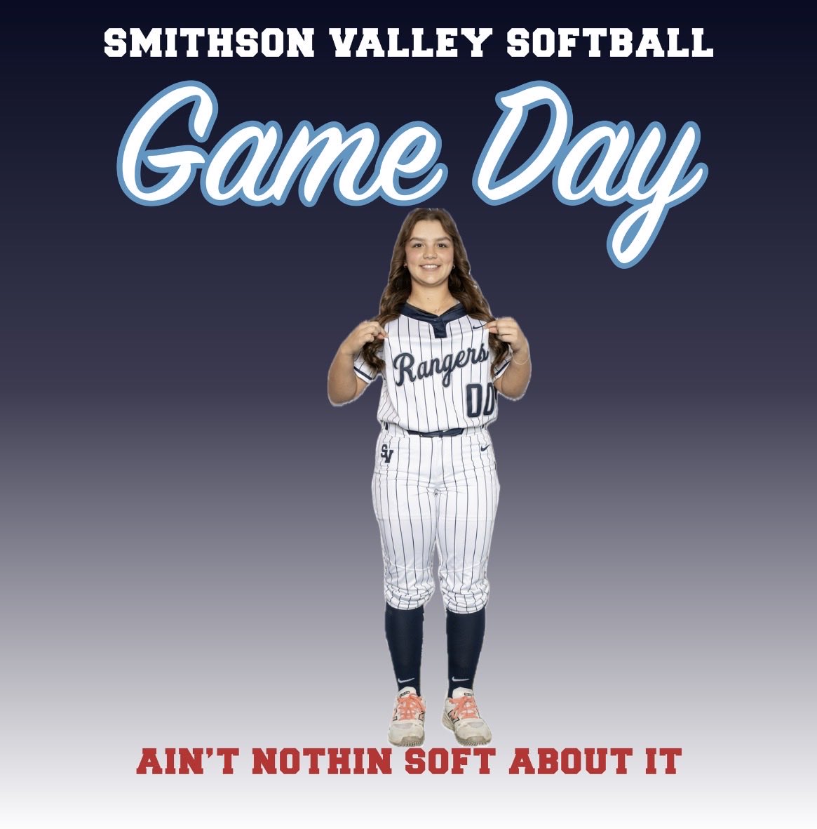 CoachAwolf's tweet photo. STANDIN ON BUSINESS 

DONT MEET ME THERE, BEAT ME THERE!
 #thestandard #wecomin #rideforthebrand #valleygirlslivininavalleyworld #weisgreaterthanme #UNIVERSITYofSmithsonValley #AlwaysREP  @THSCAcoaches @SVRANGERSB @cruzjulia786 @_JessicaAguilar https://t.co/BQj5t7AIGm