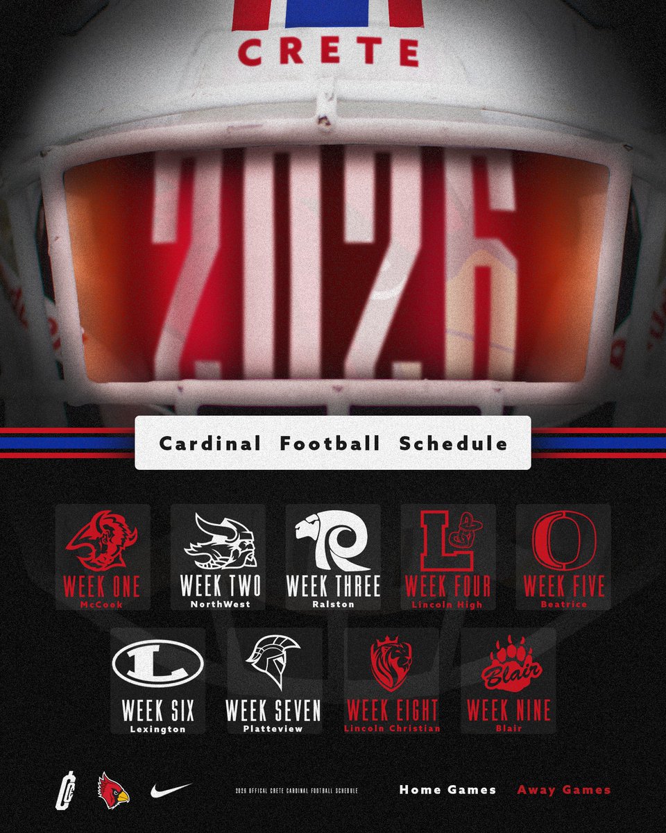 Crete Cardinals Football tweet media