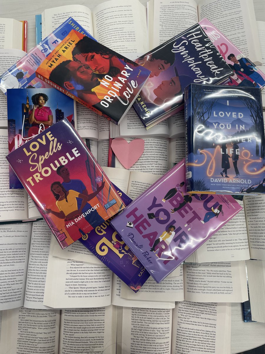 Roses are red 🌹
Violets are blue 💙
Nothing says “I love you”
like a library book for two 📚

Happy Valentine’s Day, book lovers!